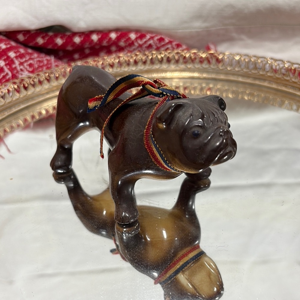 Vintage Ceramic Bulldog
8